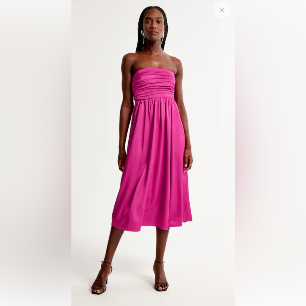 Strapless Midi